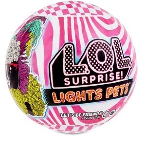 New & sealed LOL surprise! Lights pets 9 surprises ball toy MGA